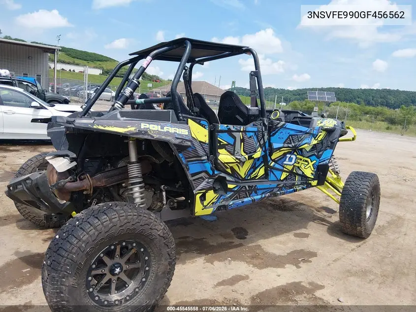 2016 Polaris Rzr Xp 4 1000 Eps VIN: 3NSVFE990GF456562 Lot: 45545558