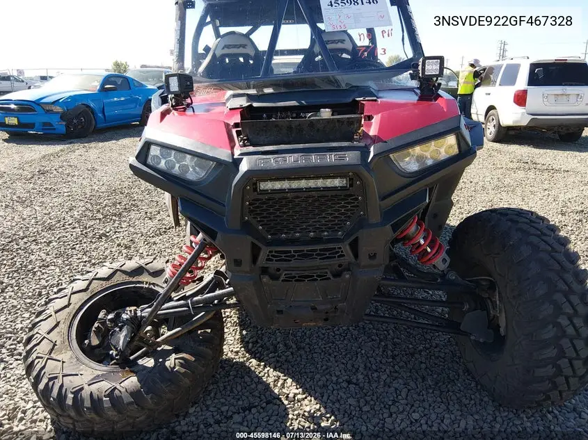 2016 Polaris Rzr Xp Turbo Eps VIN: 3NSVDE922GF467328 Lot: 45598146