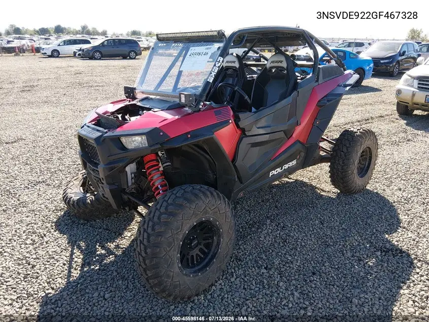 2016 Polaris Rzr Xp Turbo Eps VIN: 3NSVDE922GF467328 Lot: 45598146