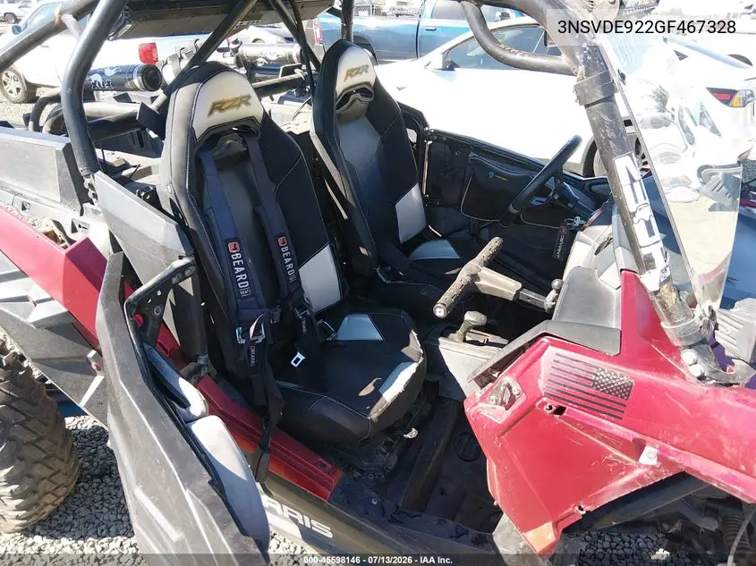 2016 Polaris Rzr Xp Turbo Eps VIN: 3NSVDE922GF467328 Lot: 45598146