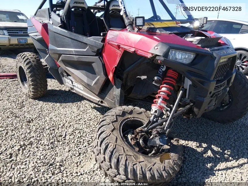 2016 Polaris Rzr Xp Turbo Eps VIN: 3NSVDE922GF467328 Lot: 45598146