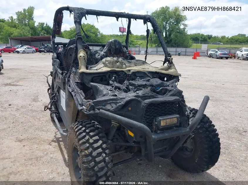 2017 Polaris Rzr 900 Eps VIN: 3NSVAE879HH868421 Lot: 45663664