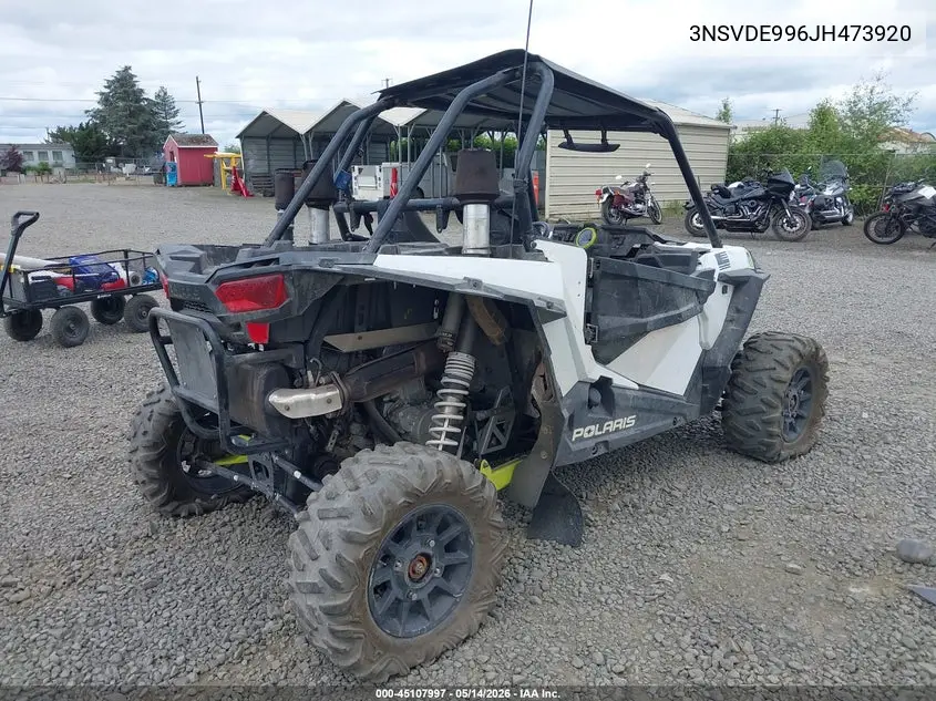2018 Polaris Rzr Xp 1000 Eps VIN: 3NSVDE996JH473920 Lot: 45107997