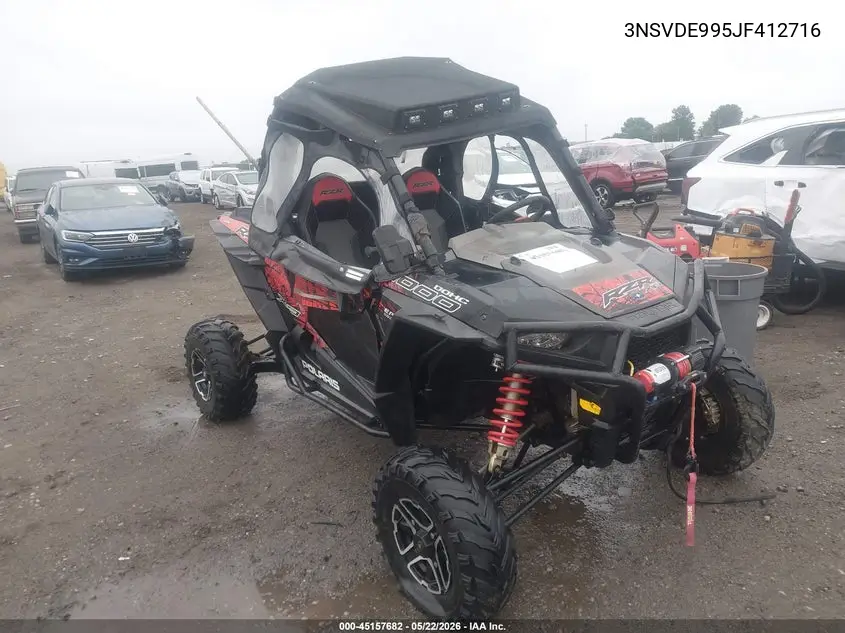 2018 Polaris Rzr Xp 1000 Eps VIN: 3NSVDE995JF412716 Lot: 45157682
