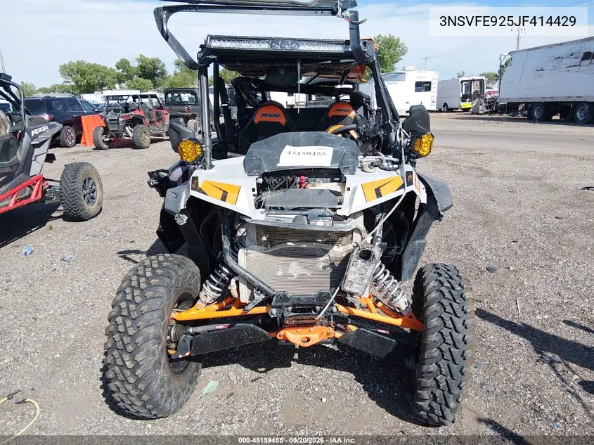2018 Polaris Rzr Xp 4 Turbo Eps VIN: 3NSVFE925JF414429 Lot: 45159455