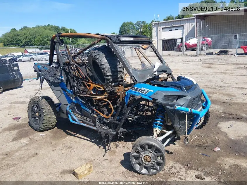 2018 Polaris Rzr Xp Turbo Eps VIN: 3NSVDE921JF948825 Lot: 45374525