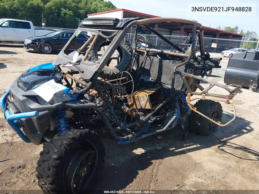 2018 Polaris Rzr Xp Turbo Eps VIN: 3NSVDE921JF948825 Lot: 45374525