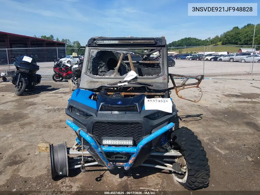 2018 Polaris Rzr Xp Turbo Eps VIN: 3NSVDE921JF948825 Lot: 45374525