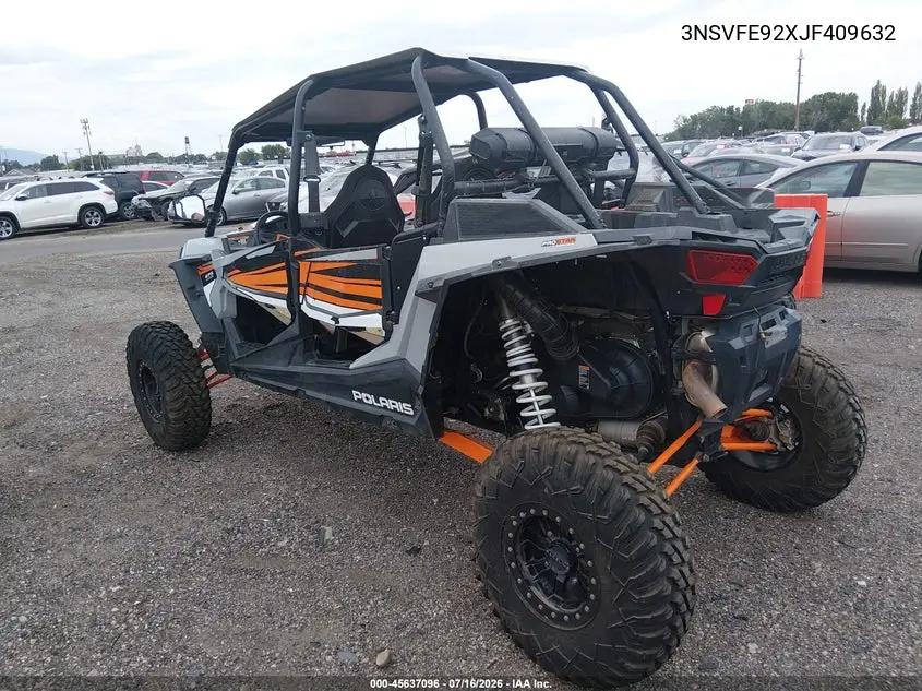2018 Polaris Rzr Xp 4 Turbo Eps VIN: 3NSVFE92XJF409632 Lot: 45637096