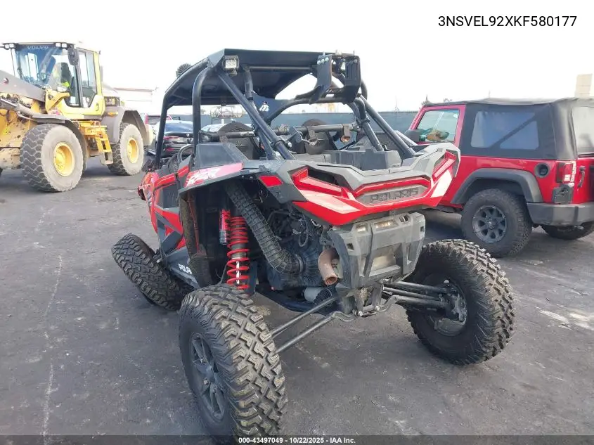 2019 Polaris Rzr Xp Turbo S VIN: 3NSVEL92XKF580177 Lot: 43497049