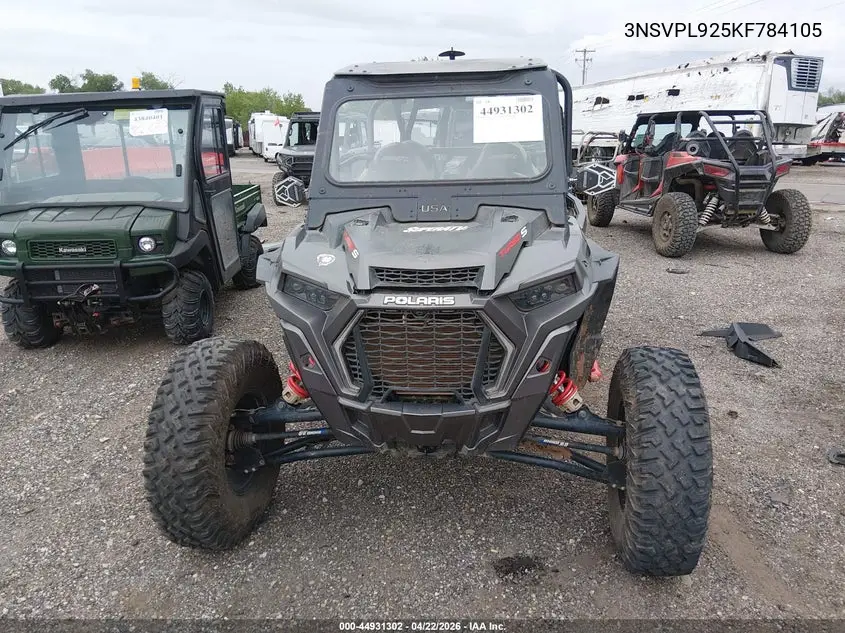 2019 Polaris Rzr Xp 4 Turbo S VIN: 3NSVPL925KF784105 Lot: 44931302