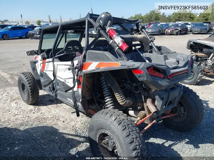 2019 Polaris Rzr Xp 4 Turbo Eps VIN: 3NSVFE923KF585603 Lot: 44978671