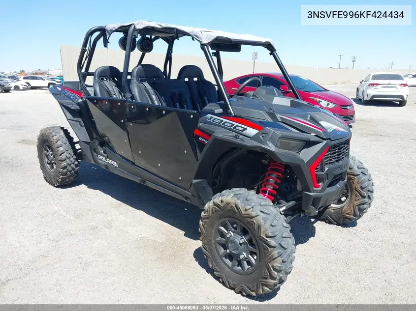 2019 Polaris Rzr Xp 4 1000 Eps VIN: 3NSVFE996KF424434 Lot: 45068093