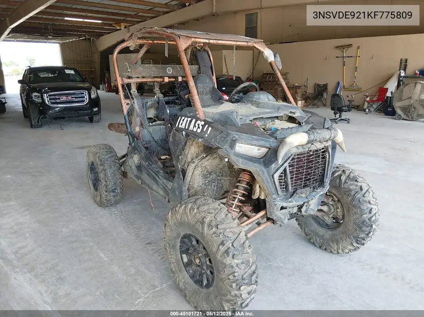 2019 Polaris Rzr Xp Turbo Eps VIN: 3NSVDE921KF775809 Lot: 45101721