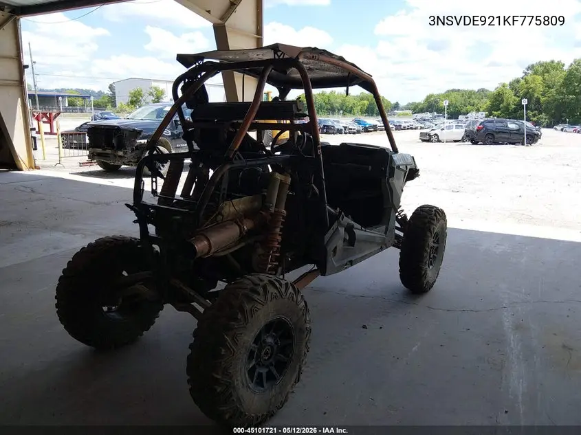 2019 Polaris Rzr Xp Turbo Eps VIN: 3NSVDE921KF775809 Lot: 45101721