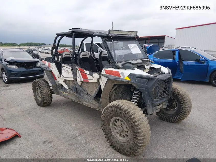 2019 Polaris Rzr Xp 4 Turbo Eps VIN: 3NSVFE929KF586996 Lot: 45173365