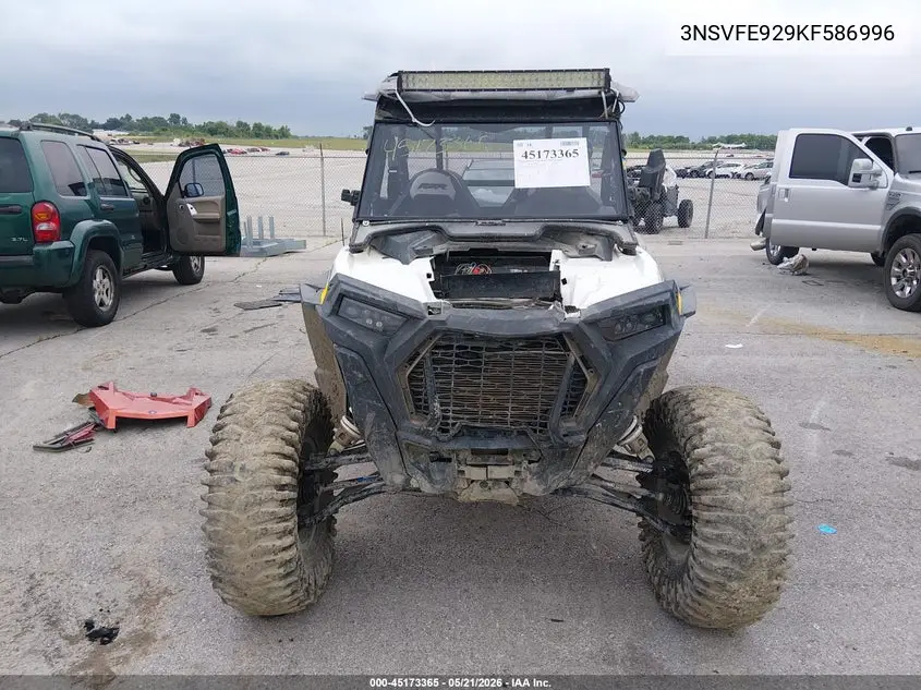 2019 Polaris Rzr Xp 4 Turbo Eps VIN: 3NSVFE929KF586996 Lot: 45173365