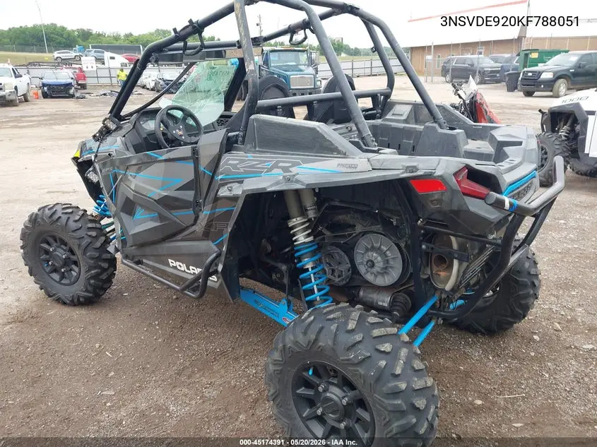 2019 Polaris Rzr Xp Turbo Eps VIN: 3NSVDE920KF788051 Lot: 45174391
