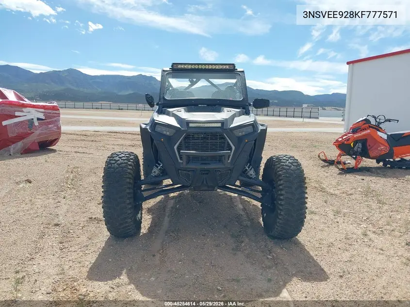 2019 Polaris Rzr Xp Turbo S Velocity VIN: 3NSVEE928KF777571 Lot: 45254614