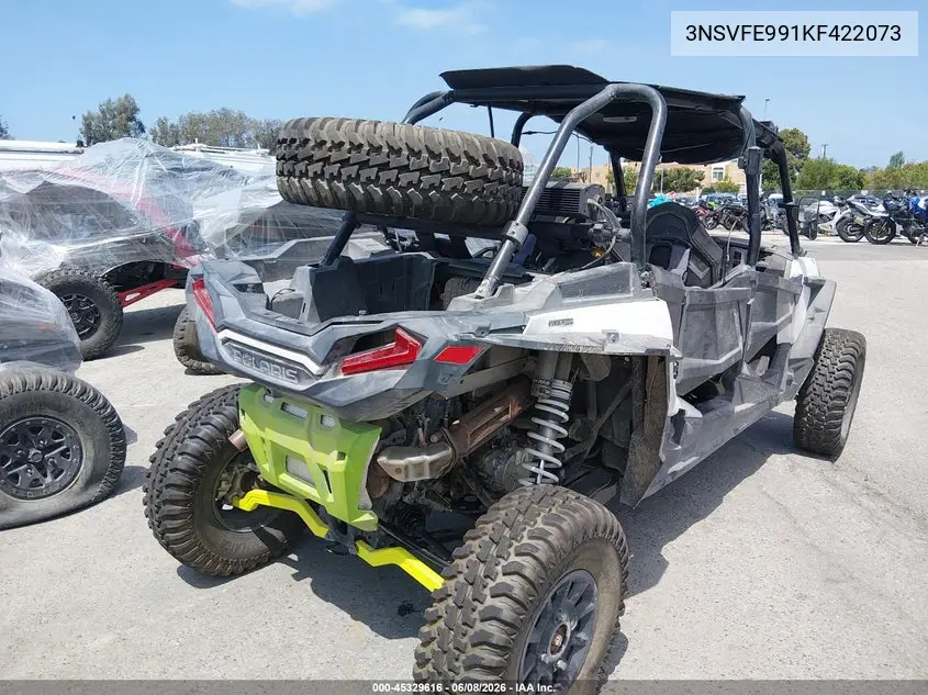 2019 Polaris Rzr Xp 4 1000 Eps VIN: 3NSVFE991KF422073 Lot: 45329616