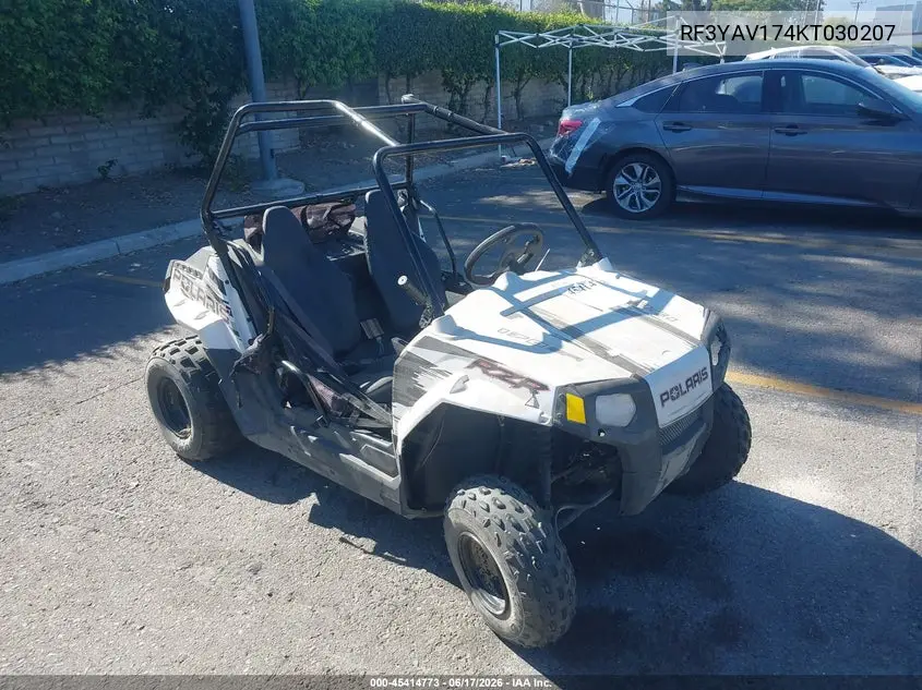 2019 Polaris Rzr 170 VIN: RF3YAV174KT030207 Lot: 45414773