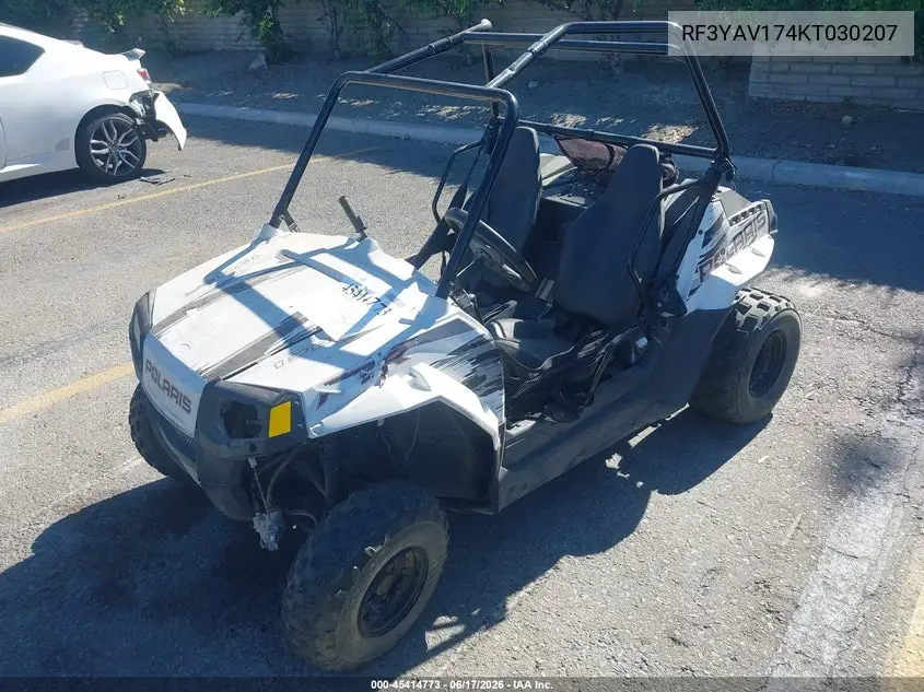 2019 Polaris Rzr 170 VIN: RF3YAV174KT030207 Lot: 45414773