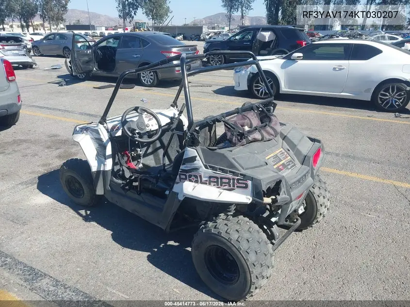 2019 Polaris Rzr 170 VIN: RF3YAV174KT030207 Lot: 45414773