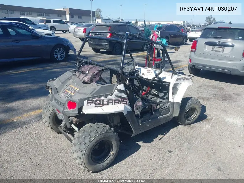 2019 Polaris Rzr 170 VIN: RF3YAV174KT030207 Lot: 45414773