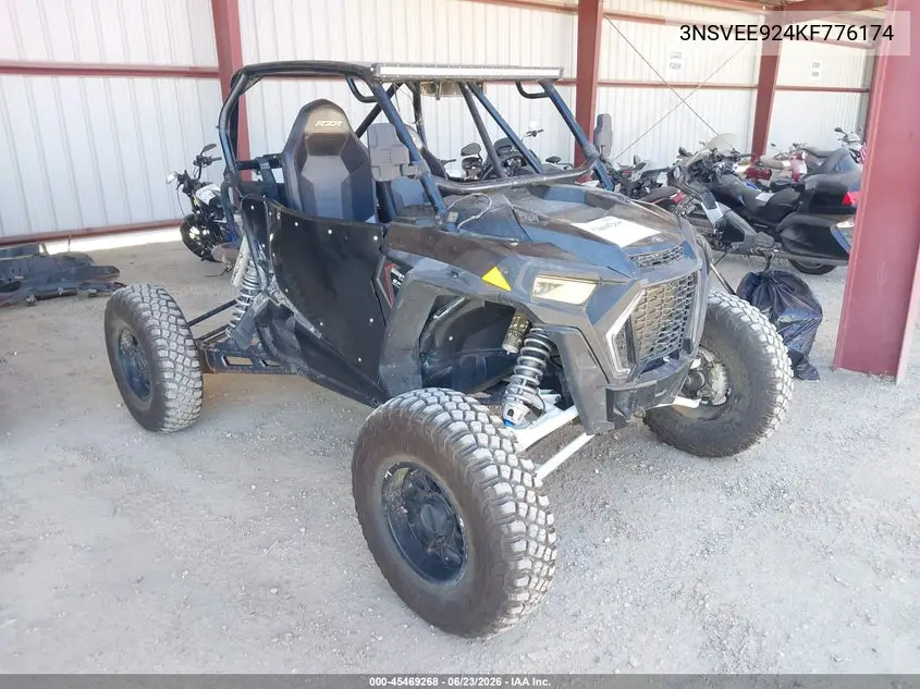 2019 Polaris Rzr Xp Turbo S Velocity VIN: 3NSVEE924KF776174 Lot: 45469268