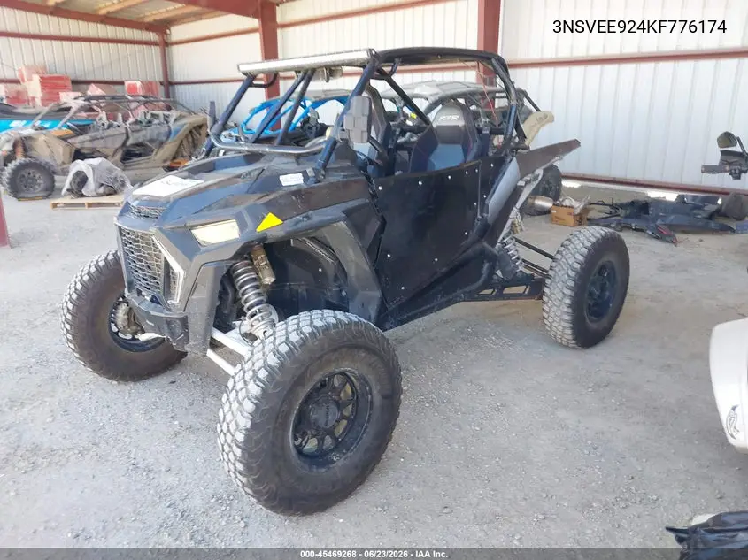 2019 Polaris Rzr Xp Turbo S Velocity VIN: 3NSVEE924KF776174 Lot: 45469268