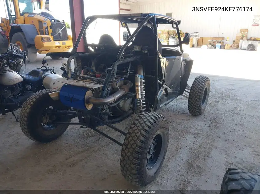 2019 Polaris Rzr Xp Turbo S Velocity VIN: 3NSVEE924KF776174 Lot: 45469268