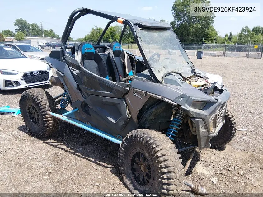 2019 Polaris Rzr Xp Turbo Eps VIN: 3NSVDE926KF423924 Lot: 45514072