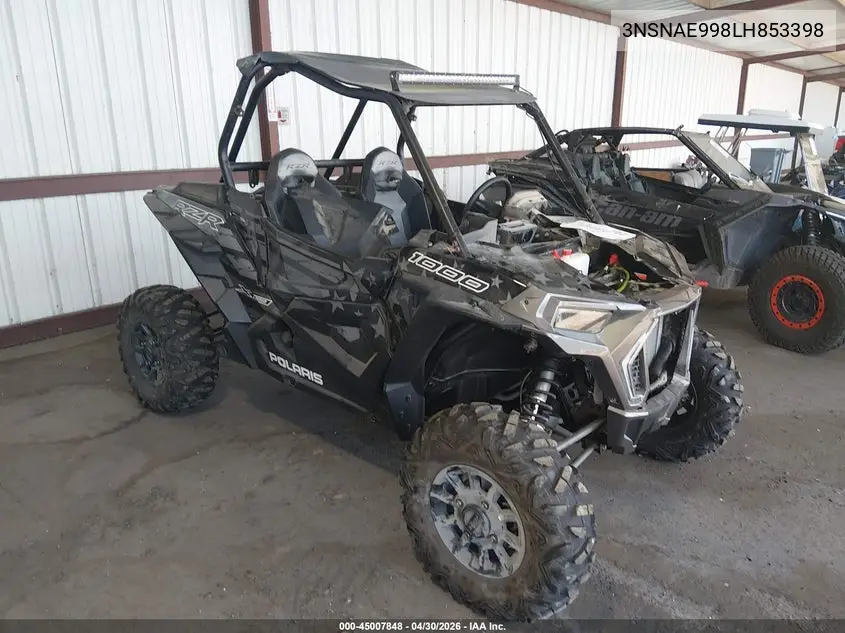 2020 Polaris Rzr Xp 1000 VIN: 3NSNAE998LH853398 Lot: 45007848