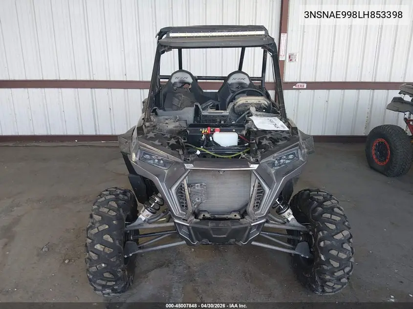 2020 Polaris Rzr Xp 1000 VIN: 3NSNAE998LH853398 Lot: 45007848