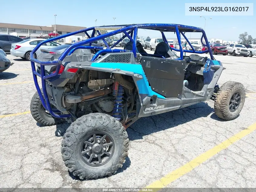 2020 Polaris Rzr Turbo S 4 VIN: 3NSP4L923LG162017 Lot: 45067717