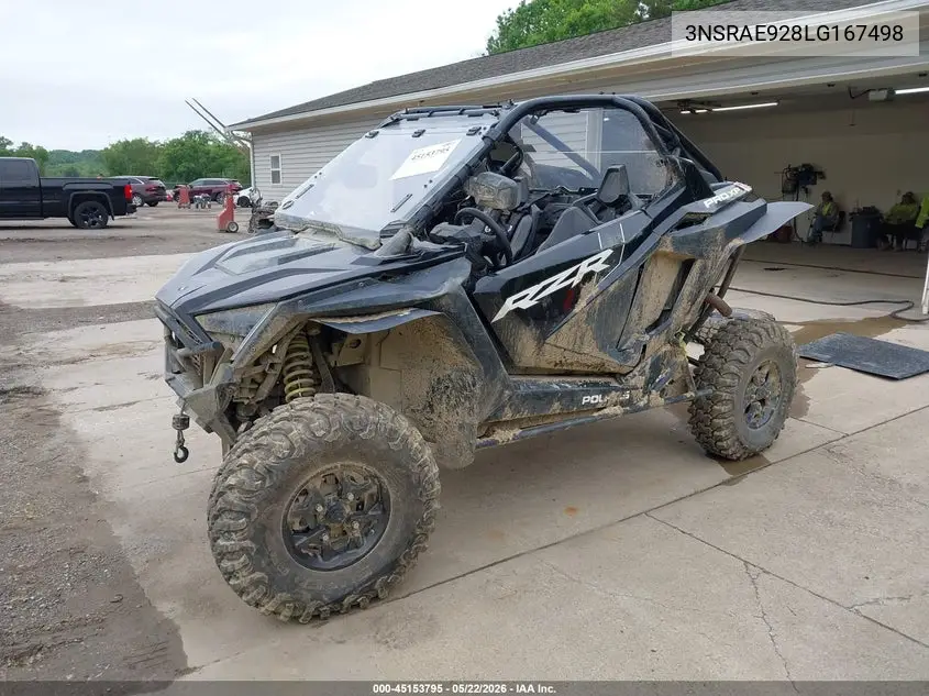 2020 Polaris Rzr Pro Xp Sport VIN: 3NSRAE928LG167498 Lot: 45153795