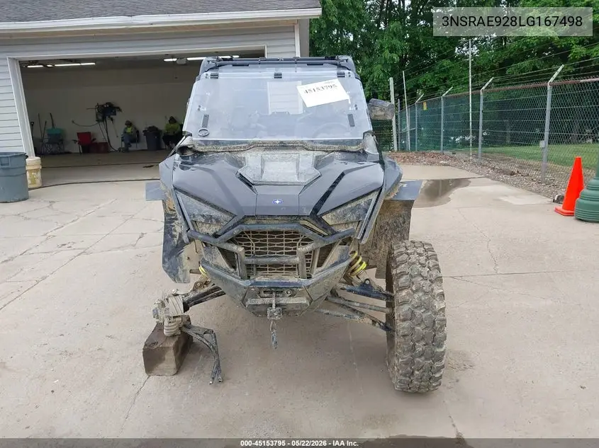 2020 Polaris Rzr Pro Xp Sport VIN: 3NSRAE928LG167498 Lot: 45153795