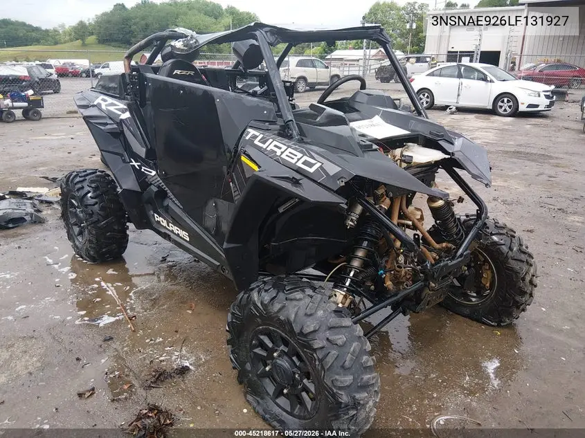 2020 Polaris Rzr Xp Turbo VIN: 3NSNAE926LF131927 Lot: 45218617
