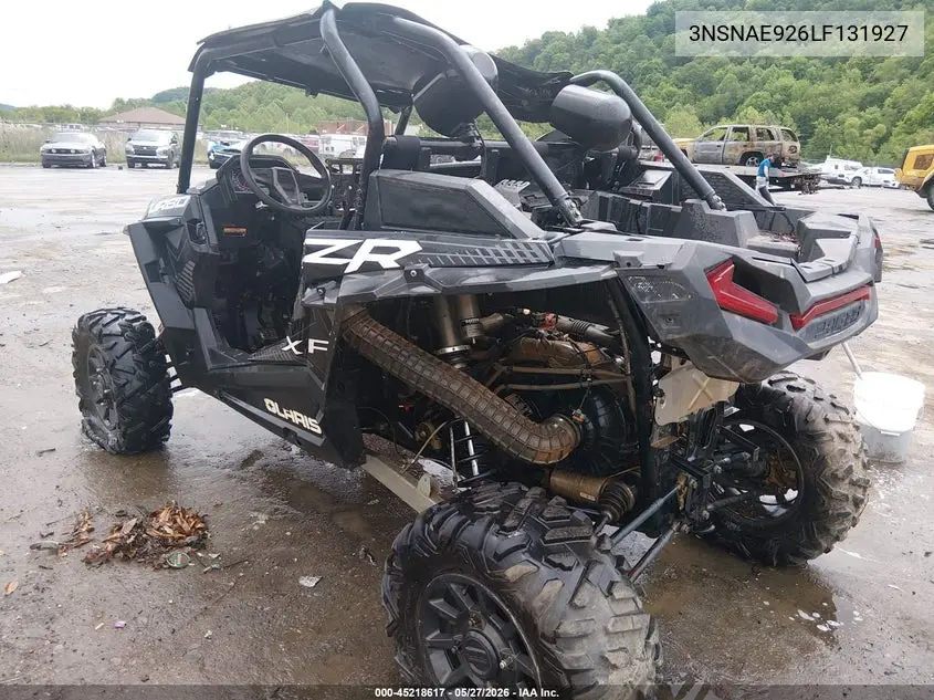 2020 Polaris Rzr Xp Turbo VIN: 3NSNAE926LF131927 Lot: 45218617