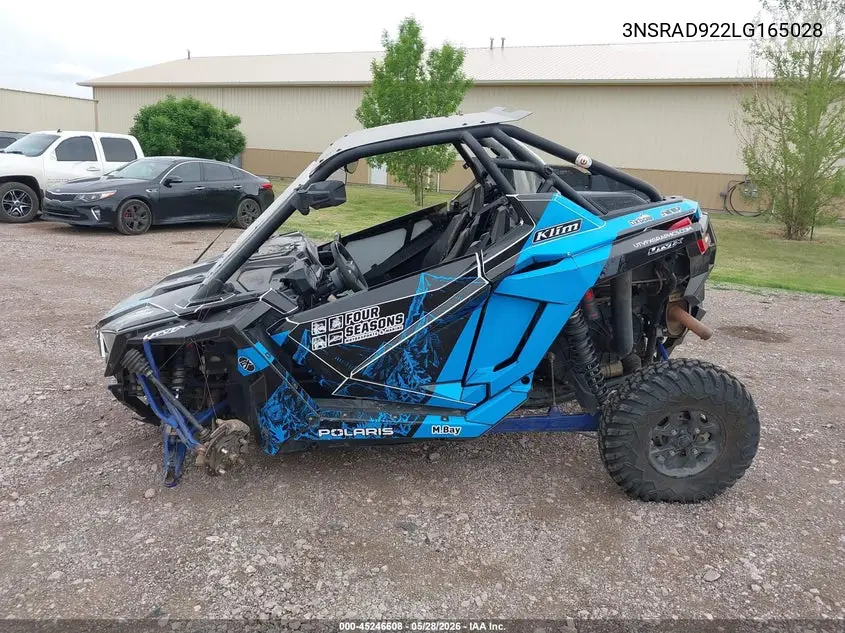 2020 Polaris Rzr Pro Xp Ultimate VIN: 3NSRAD922LG165028 Lot: 45246608