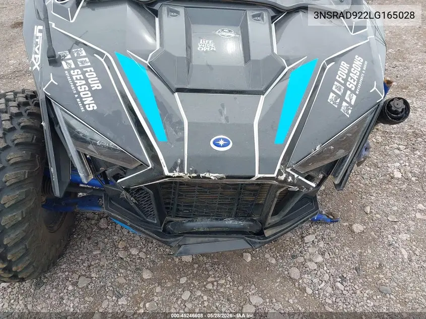 2020 Polaris Rzr Pro Xp Ultimate VIN: 3NSRAD922LG165028 Lot: 45246608