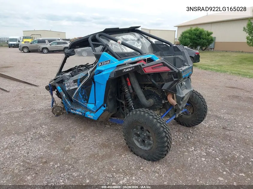 2020 Polaris Rzr Pro Xp Ultimate VIN: 3NSRAD922LG165028 Lot: 45246608