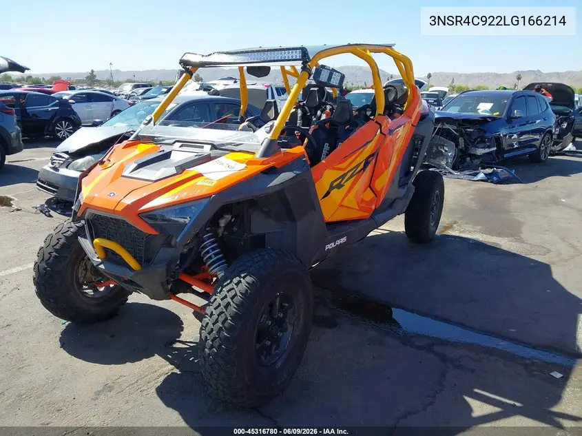 2020 Polaris Rzr Pro Xp 4 Premium VIN: 3NSR4C922LG166214 Lot: 45316780