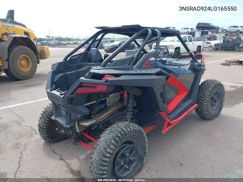 2020 Polaris Rzr Pro Xp Ultimate VIN: 3NSRAD924LG165550 Lot: 45423838