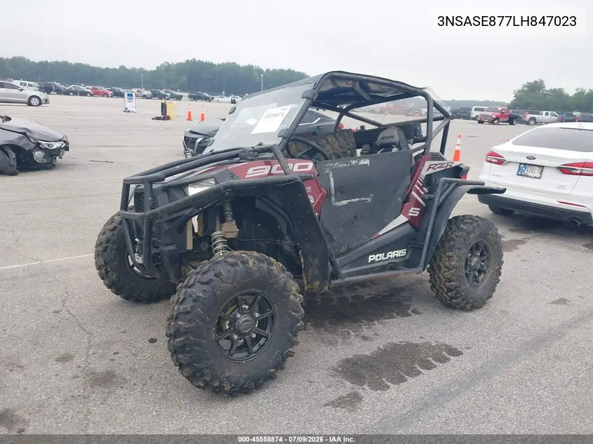 2020 Polaris Rzr S 900 Premium VIN: 3NSASE877LH847023 Lot: 45558874