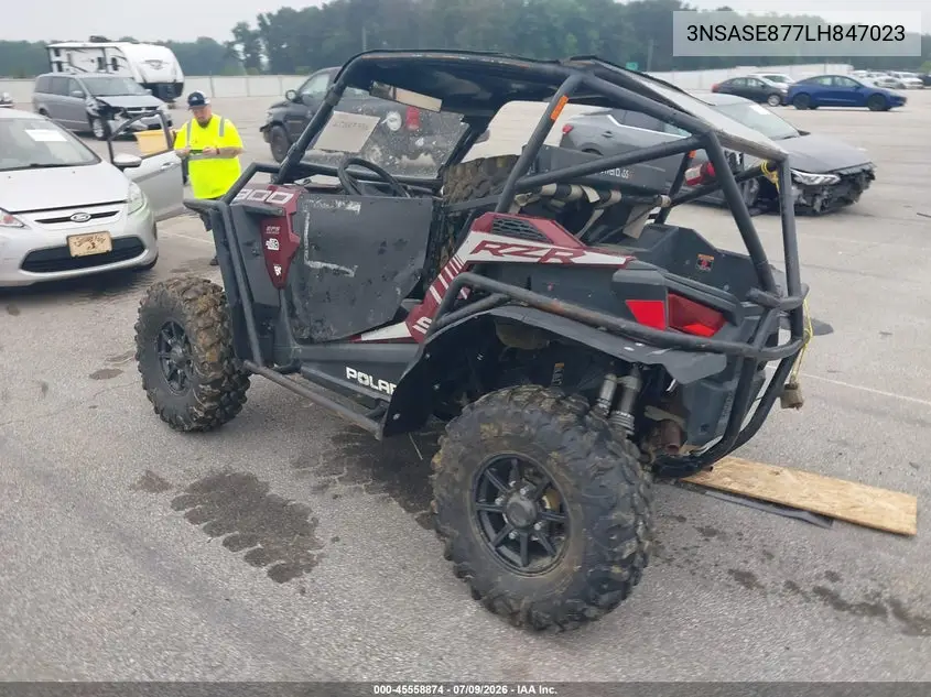 2020 Polaris Rzr S 900 Premium VIN: 3NSASE877LH847023 Lot: 45558874