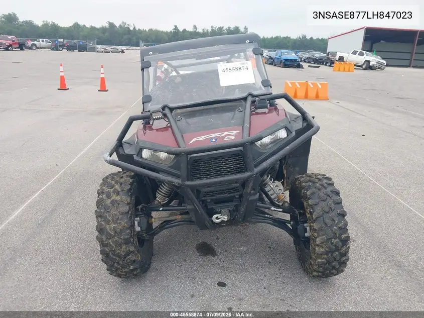 2020 Polaris Rzr S 900 Premium VIN: 3NSASE877LH847023 Lot: 45558874