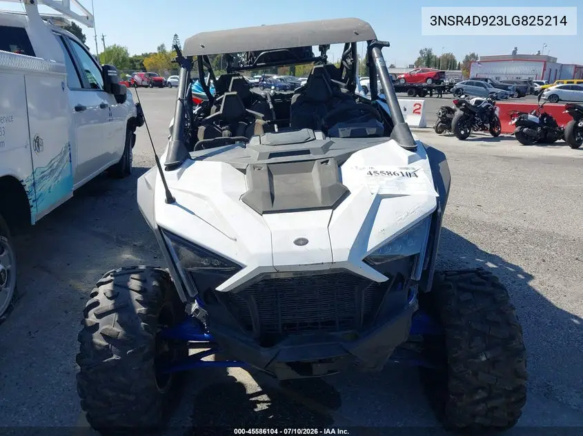 2020 Polaris Rzr Pro Xp 4 Ultimate VIN: 3NSR4D923LG825214 Lot: 45586104