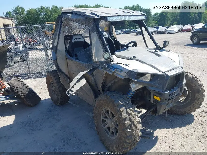 2020 Polaris Rzr S 1000 Premium VIN: 3NSASE996LH218613 Lot: 45596722