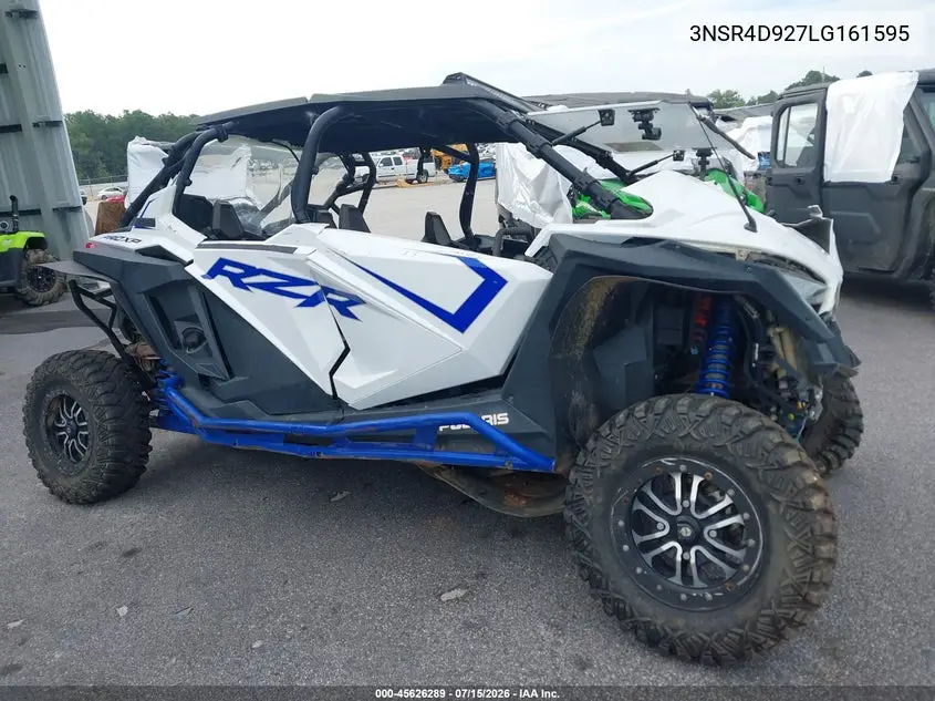 2020 Polaris Rzr Pro Xp 4 Ultimate VIN: 3NSR4D927LG161595 Lot: 45626289